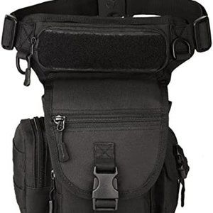 Tactical Drop Leg Bag Military Fanny Tool Thigh Pack MOLLE Panel Utility Pouch C